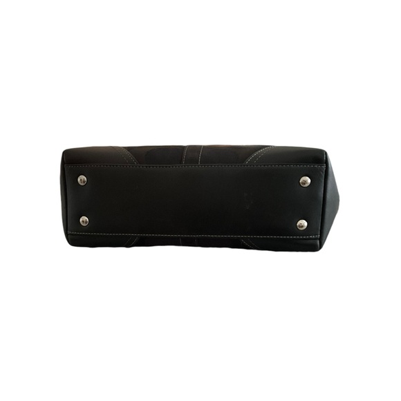 COACH GALLERY Women’s Bag Signature Beaded Tote/Shoulder Vintage Rare - Picture 4 of 14